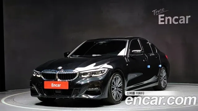 BMW 3 Series (G20) 2021 Черный из Кореи