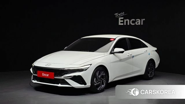 Hyundai The New Avante (CN7) 2025 Белый из Кореи