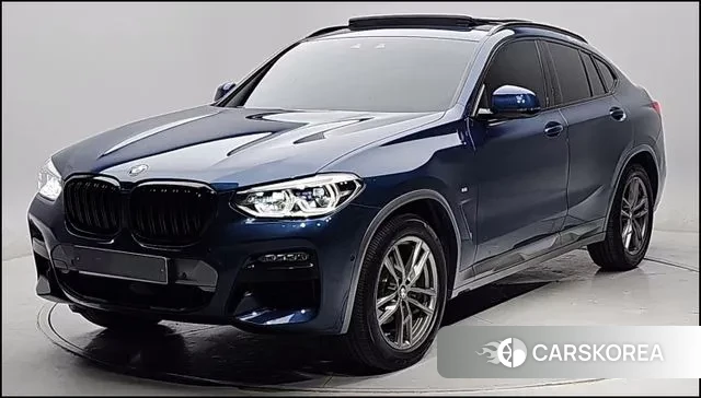 BMW X4 (G02) 2020 Синий из Кореи