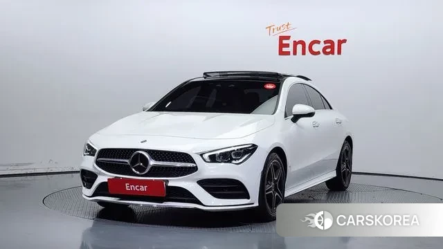 Mercedes-Benz CLA-Class C118 2023 Белый из Кореи