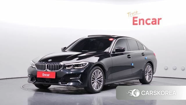 BMW 3 Series (G20) 2022 Черный из Кореи