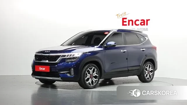 Kia Seltos 2021 Синий из Кореи