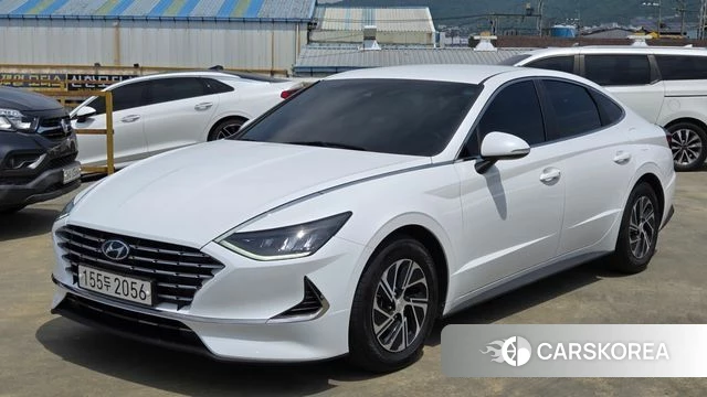 Hyundai Sonata Hybrid (DN8) 2022 Белый из Кореи