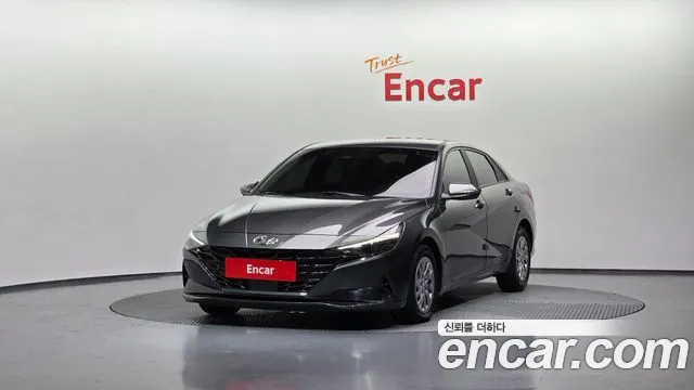 Hyundai Avante (CN7) 2021 Серый из Кореи