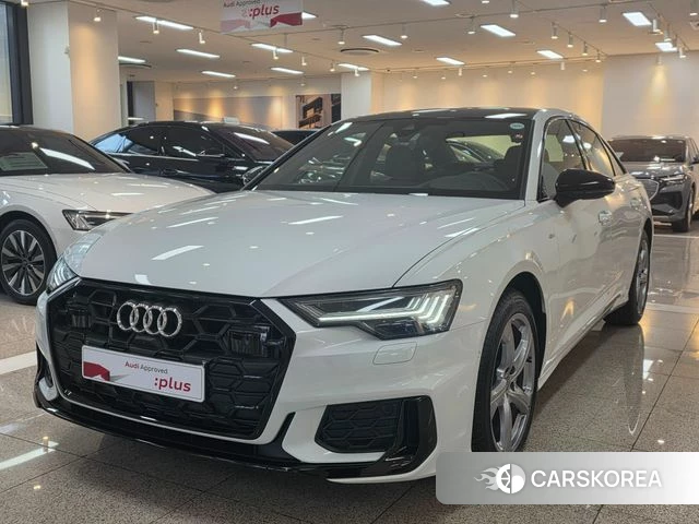 Audi A6 (C8) 2024 Белый из Кореи