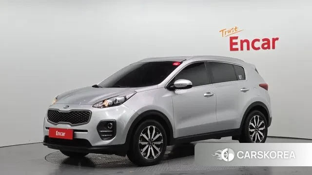 Kia Sportage 4th Generation 2018 Серебряный из Кореи