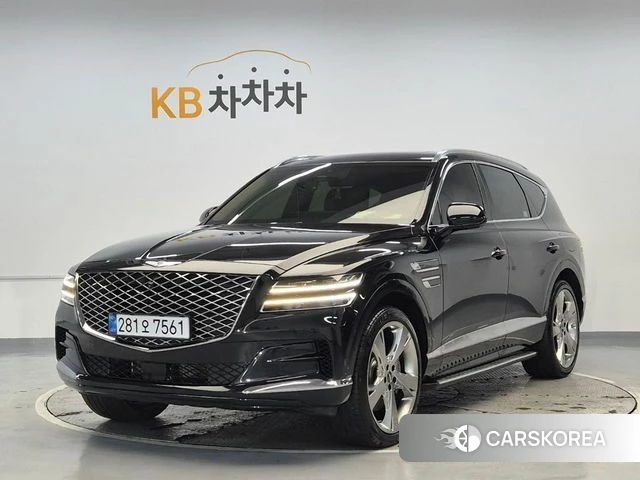 Genesis GV80 2022 Черный из Кореи