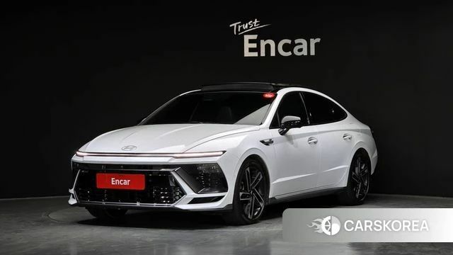 Hyundai Sonata D Edge (DN8) 2023 Белый из Кореи