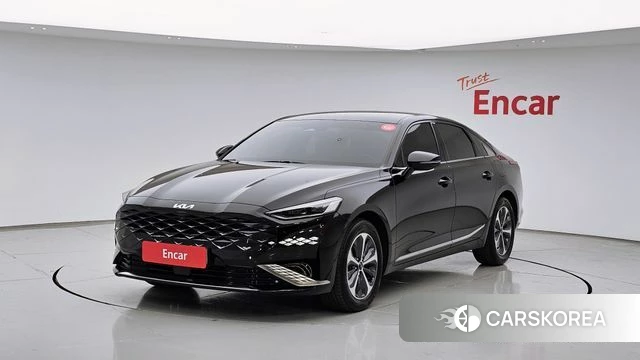 Kia K8 Hybrid 2023 Черный из Кореи