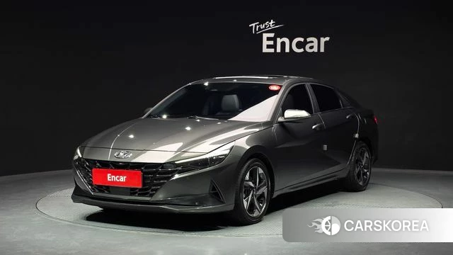 Hyundai Avante (CN7) 2022 Серый из Кореи