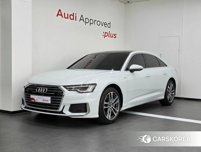 Audi A6 (C8) 2022 Белый из Кореи