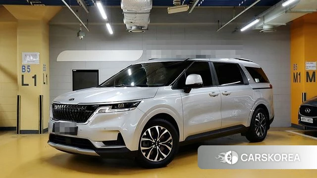 Kia Carnival 4th generation 2020 Серебряный из Кореи