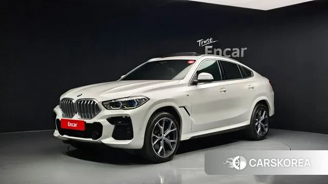 BMW X6 (G06) 2022 Белый из Кореи