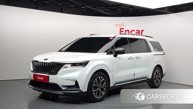 Kia Carnival 4th generation 2021 Белый из Кореи