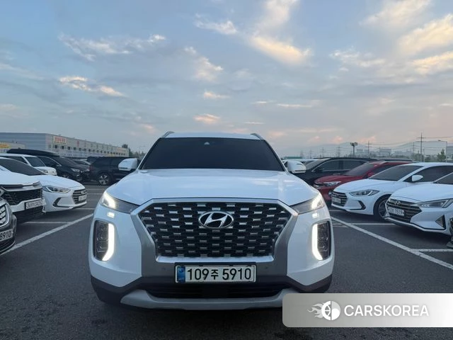 Hyundai Palisade 2021 Белый из Кореи