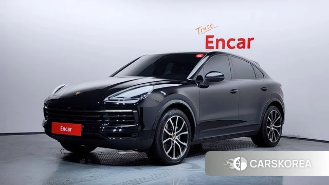 Porsche Cayenne (PO536) 2022 Черный из Кореи