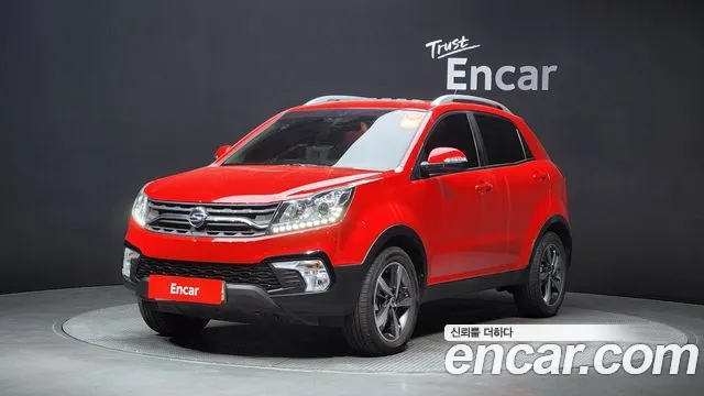 Ssangyong New Style Korando C 2018 Красный из Кореи