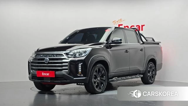 Ssangyong The New Rexton Sport 2021 Черный из Кореи