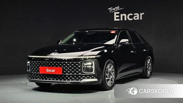 Hyundai Grandeur (GN7) 2024 Черный из Кореи