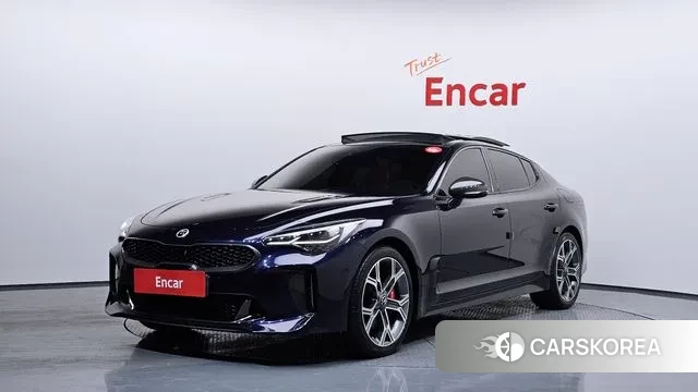 Kia Stinger 2018 Синий из Кореи