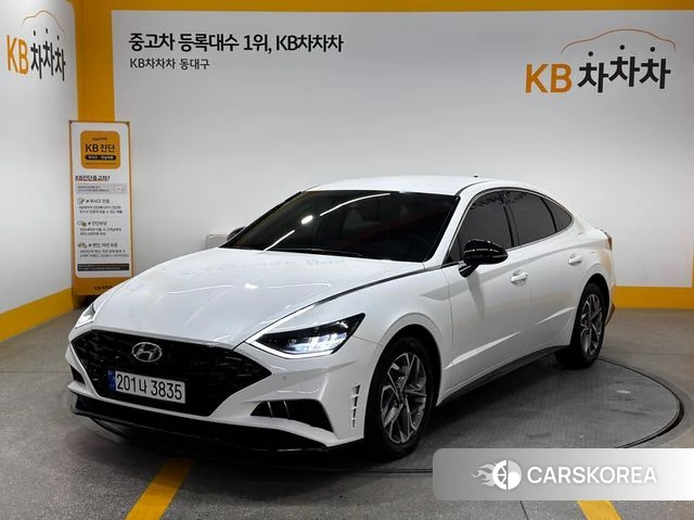 Hyundai Sonata (DN8) 2021 Белый из Кореи