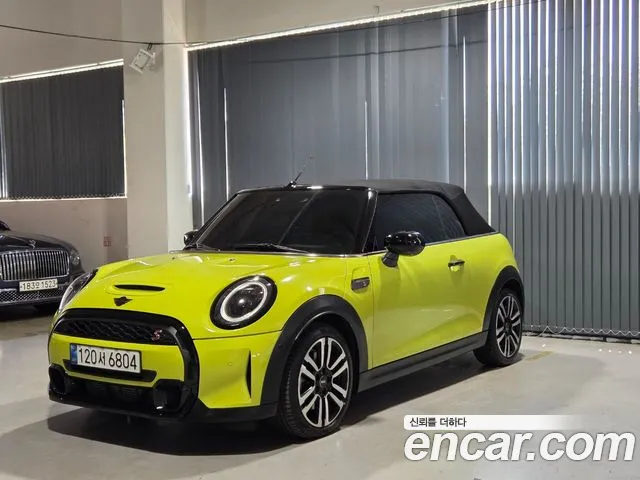 Mini Cooper S Convertible 2024 Желтый из Кореи