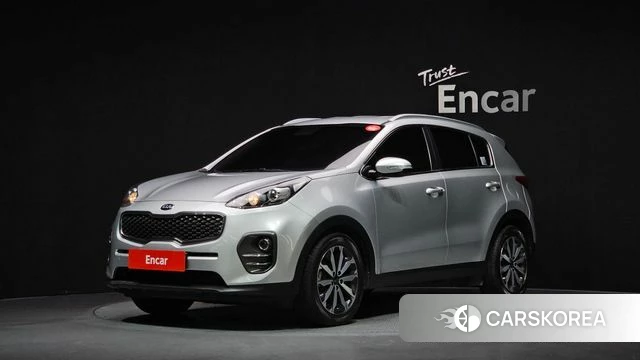 Kia Sportage 4th Generation 2018 Серебряный из Кореи