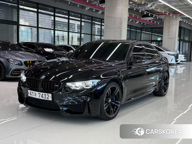 BMW M3 (F80) 2018 Черный из Кореи
