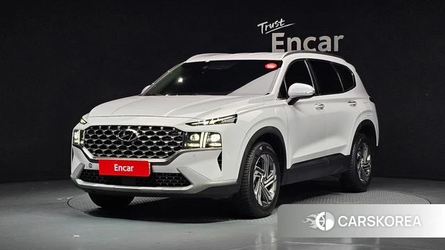 Hyundai The New Santa Fe 2022 Белый из Кореи