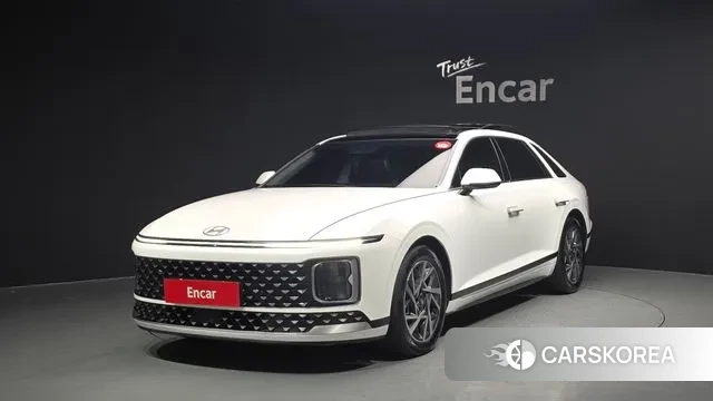 Hyundai Grandeur (GN7) 2023 Белый из Кореи