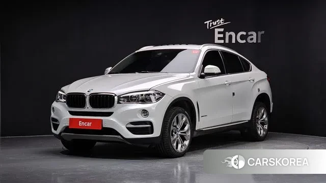 BMW X6 (F16) 2018 Белый из Кореи