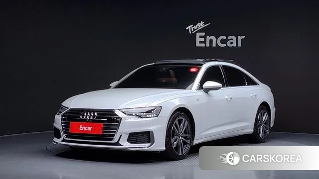 Audi A6 (C8) 2023 Белый из Кореи