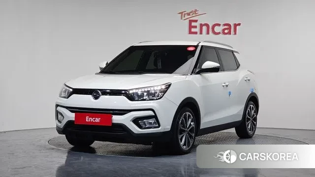 Ssangyong Tivoli Armor 2018 Жемчужный цвет из Кореи