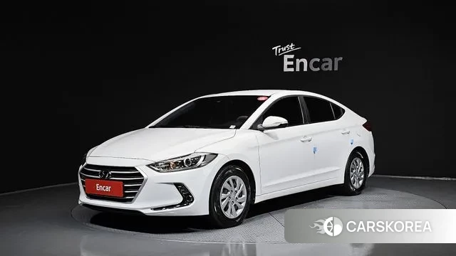 Hyundai Avante AD 2018 Белый из Кореи