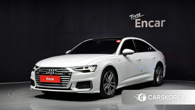 Audi A6 (C8) 2023 Белый из Кореи
