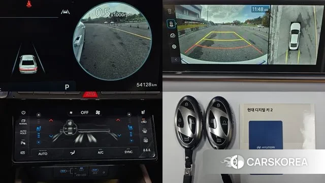 Hyundai Grandeur (GN7) 2023 Белый из Кореи