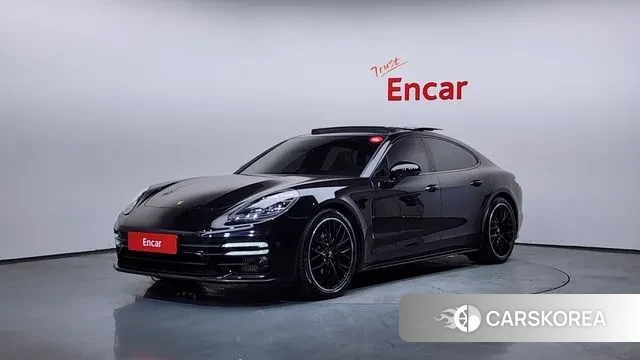 Porsche Panamera (971) 2023 Черный из Кореи