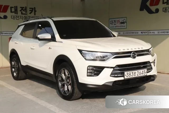 Ssangyong Beautiful Korando 2019 Белый из Кореи