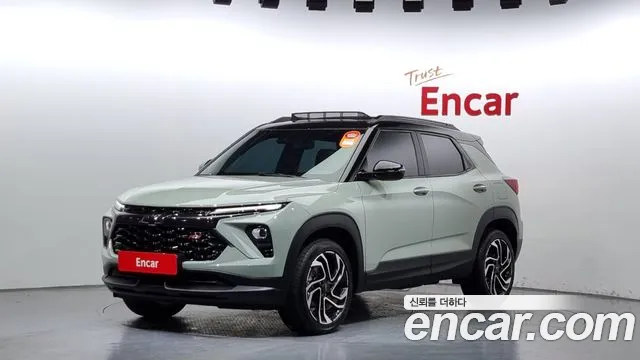 Chevrolet (GM Daewoo) The New Trail Blazer 2024 Светло-зеленый из Кореи