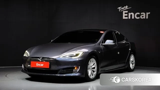 Tesla Model S 2018 Серый из Кореи