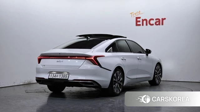 Kia K8 2022 Белый из Кореи