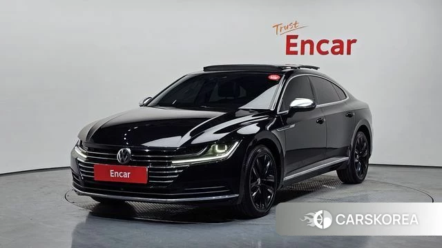 Volkswagen Arteon 2019 Черный из Кореи