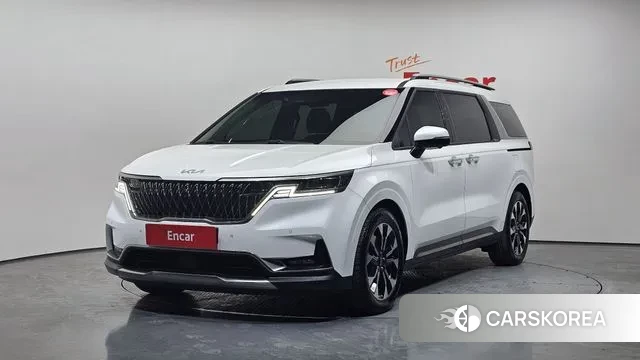 Kia Carnival 4th generation 2021 Белый из Кореи