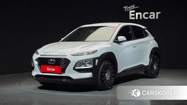 Hyundai Kona 2018 Белый из Кореи