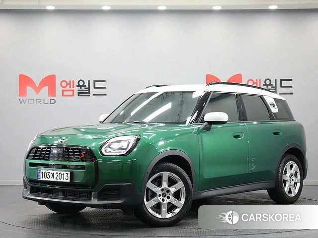 Mini Cooper S Countryman 3rd Generation 2025 Зеленый из Кореи