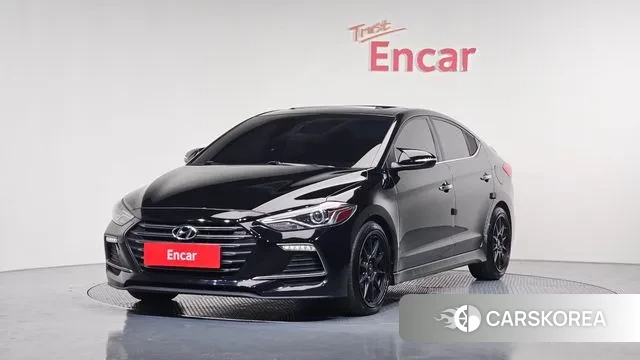 Hyundai Avante AD 2018 Черный из Кореи