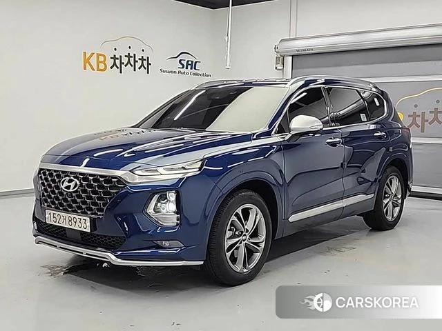 Hyundai Santa Fe TM 2018 Синий из Кореи