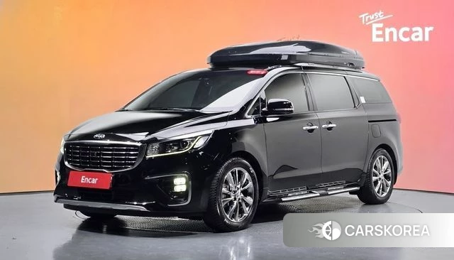 Kia The New Carnival 2018 Черный из Кореи