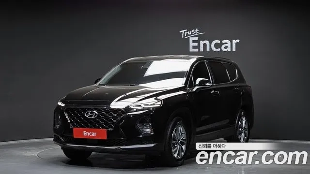 Hyundai Santa Fe TM 2019 Черный из Кореи