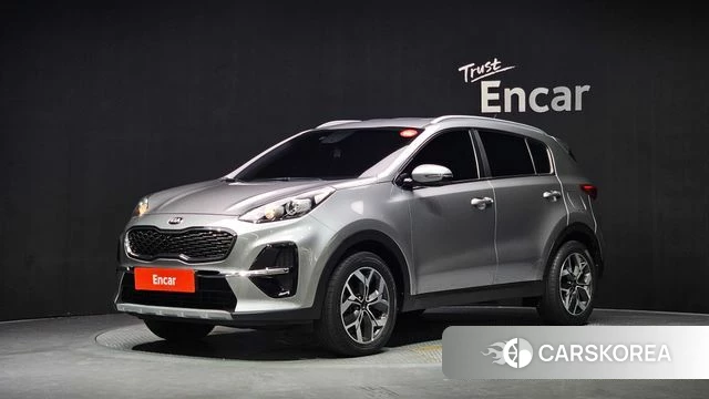 Kia Sportage The Bold 2020 Серебристо-серый из Кореи